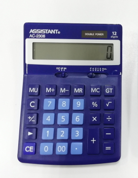 Калькулятор Assistant AC 2308 dark blue