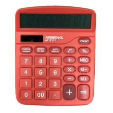 Калькулятор Assistant AC 2312 червоний