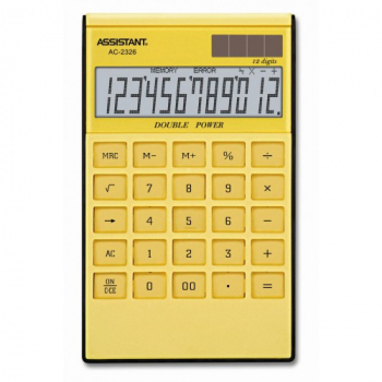 Калькулятор Assistant AC 2326 (yellow)