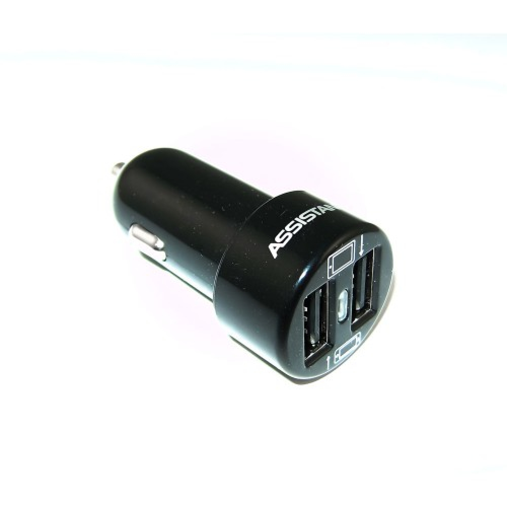 Автомобільний зарядний USB-пристрій ASSISTANT AZ-22