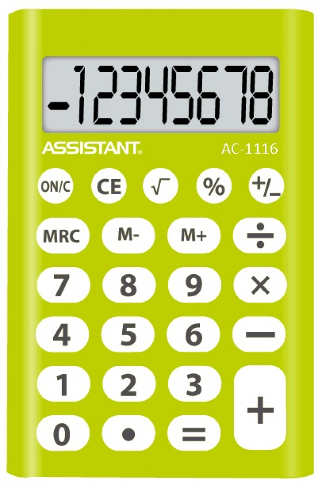 Калькулятор AC 1116 (green) уценка